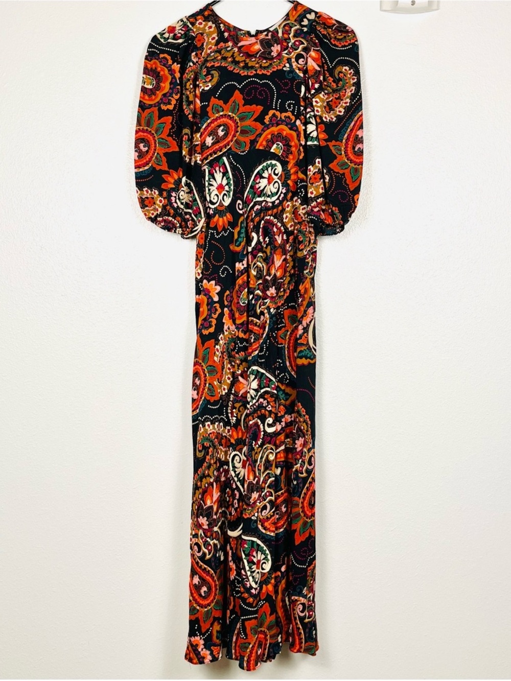 Anthropologie - Kachel Paisley Midi Dress, Curve - Picture 3 of 5